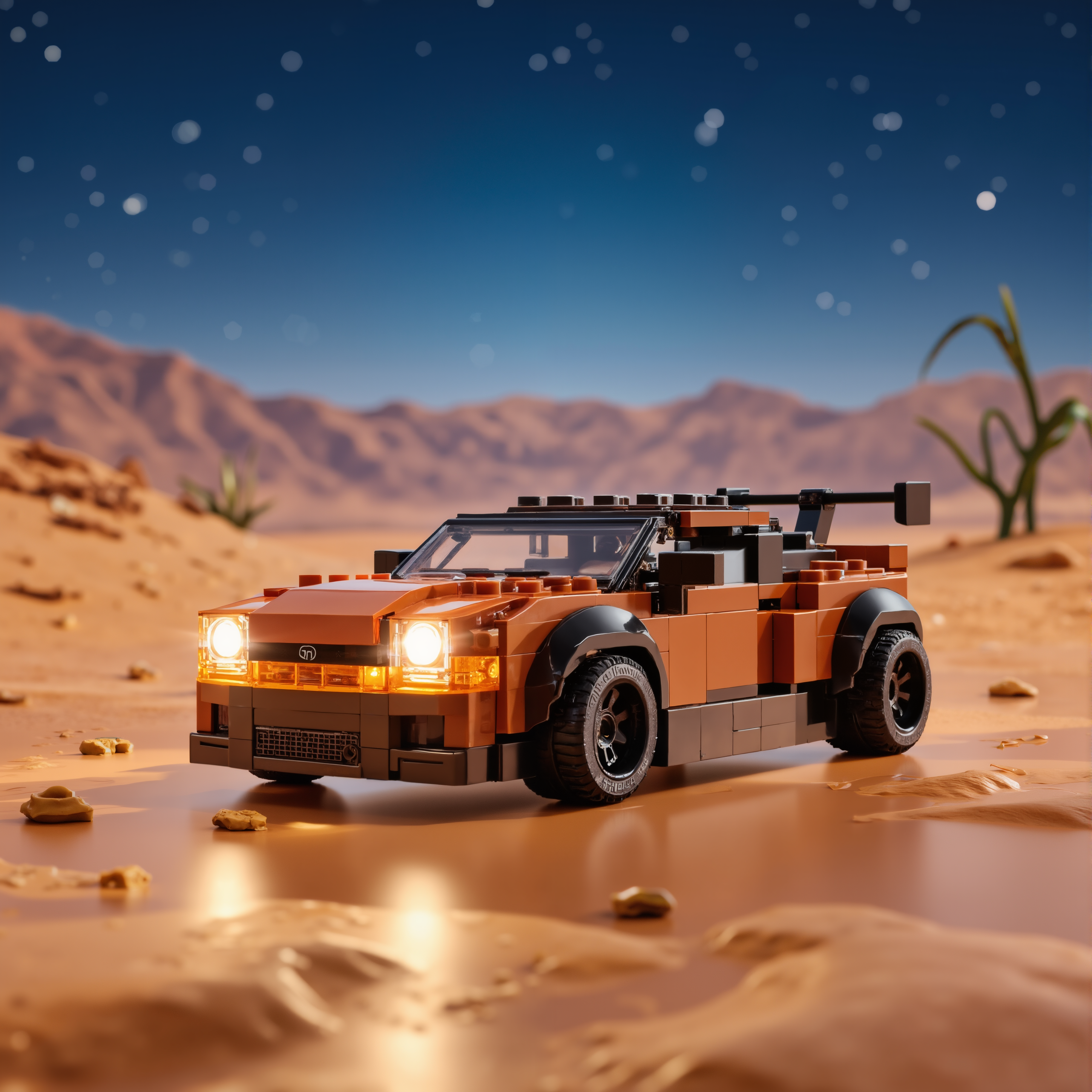 熱賣拼裝積木越野皮卡車玩具兒童益智裝甲車模型成品注塑玩具工廠